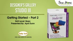 Getting Started with Studio III - Part 2