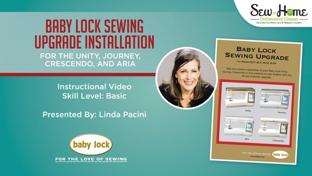 Baby Lock Sewing Upgrade
