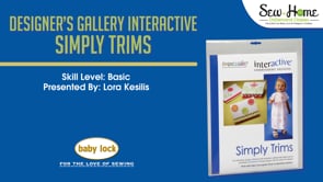 Interactive Embroidery - Simply Trims