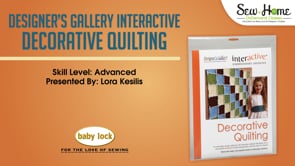 Interactive Embroidery - Decorative Quilting