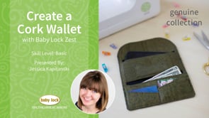 Create a Cork Wallet with Jessica Kapitanski