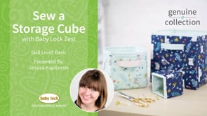 Sew a Storage Cube with Jessica Kapitanski