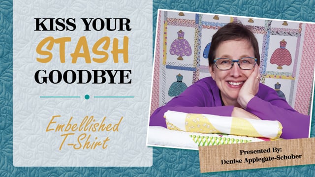 Kiss Your Stash Goodbye: Embellished T-Shirt