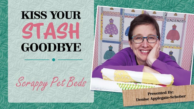 Kiss Your Stash Goodbye: Scrappy Pet Beds 