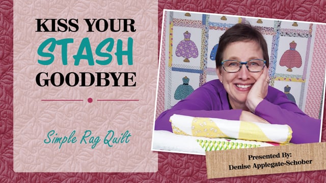Kiss Your Stash Goodbye: Simple Rag Quilt