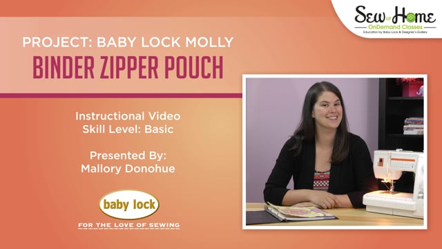 Project: Binder Zipper Pouch