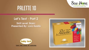 Palette 10 - Let's Text Part 2