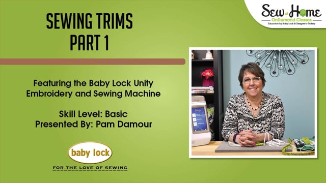 Sewing Trims - Part 1