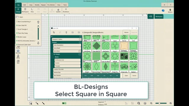 Pro-Stitcher Webinar 8 - Whole Cloth Table Runner