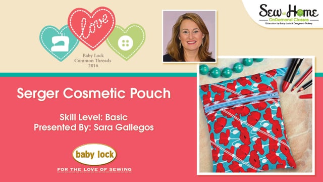 Project: Serger Cosmetic Pouch