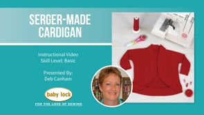 Serger Made Cardigan with Deb Canham