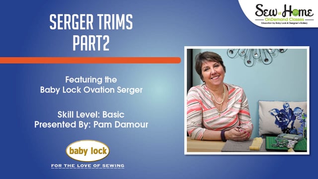 Serger Trims - Part 2