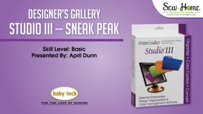 Studio III Sneak Peek