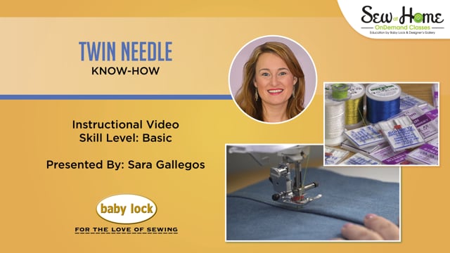 Twin Needle Know-How