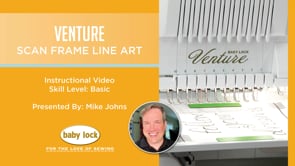 Venture - Scanning Frame Line Art