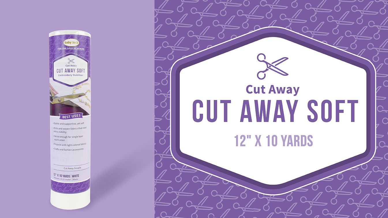 Cut Away Soft Stabilizer - 2.0 oz Medium White
