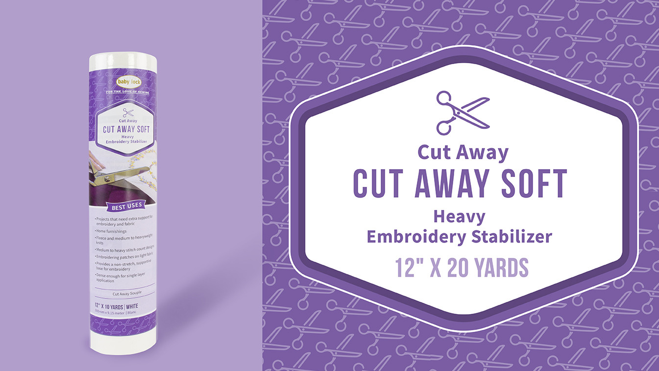 Cut Away Soft Stabilizer - 2.5 oz Heavy
