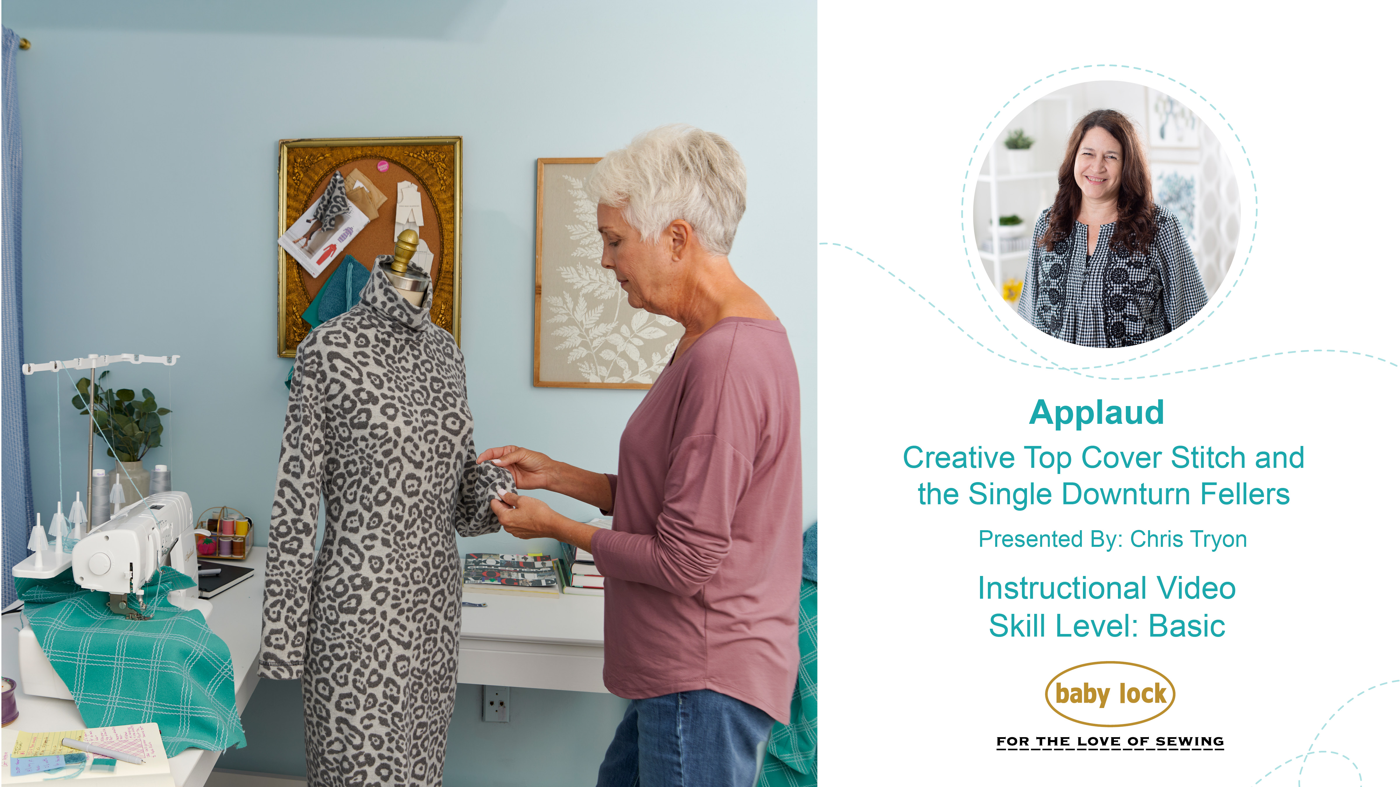 Applaud - Creative Top Cover Stitch and the Single Downturn Fellers