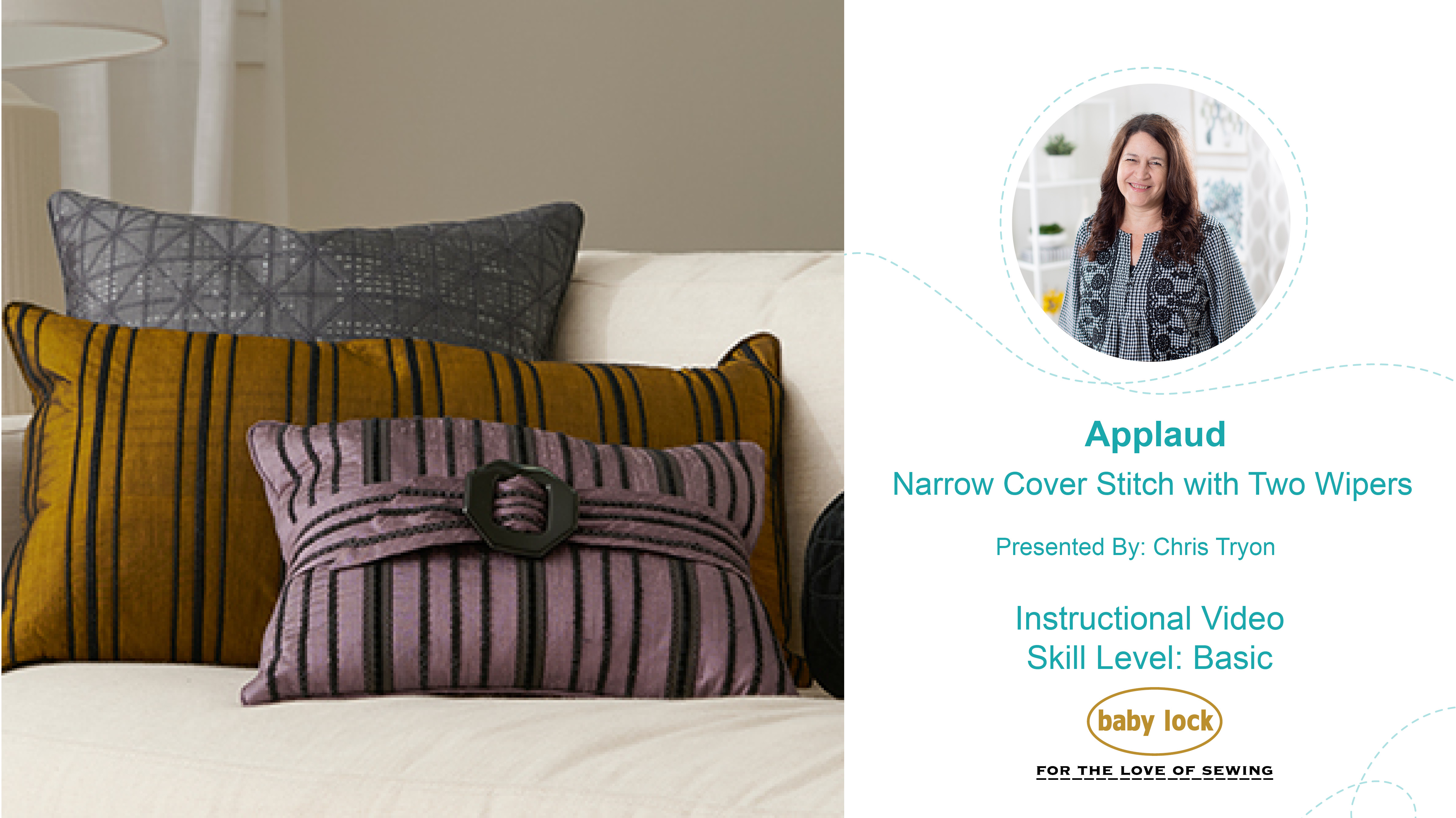 Applaud - Narrow Cover Stitch with Two Wipers