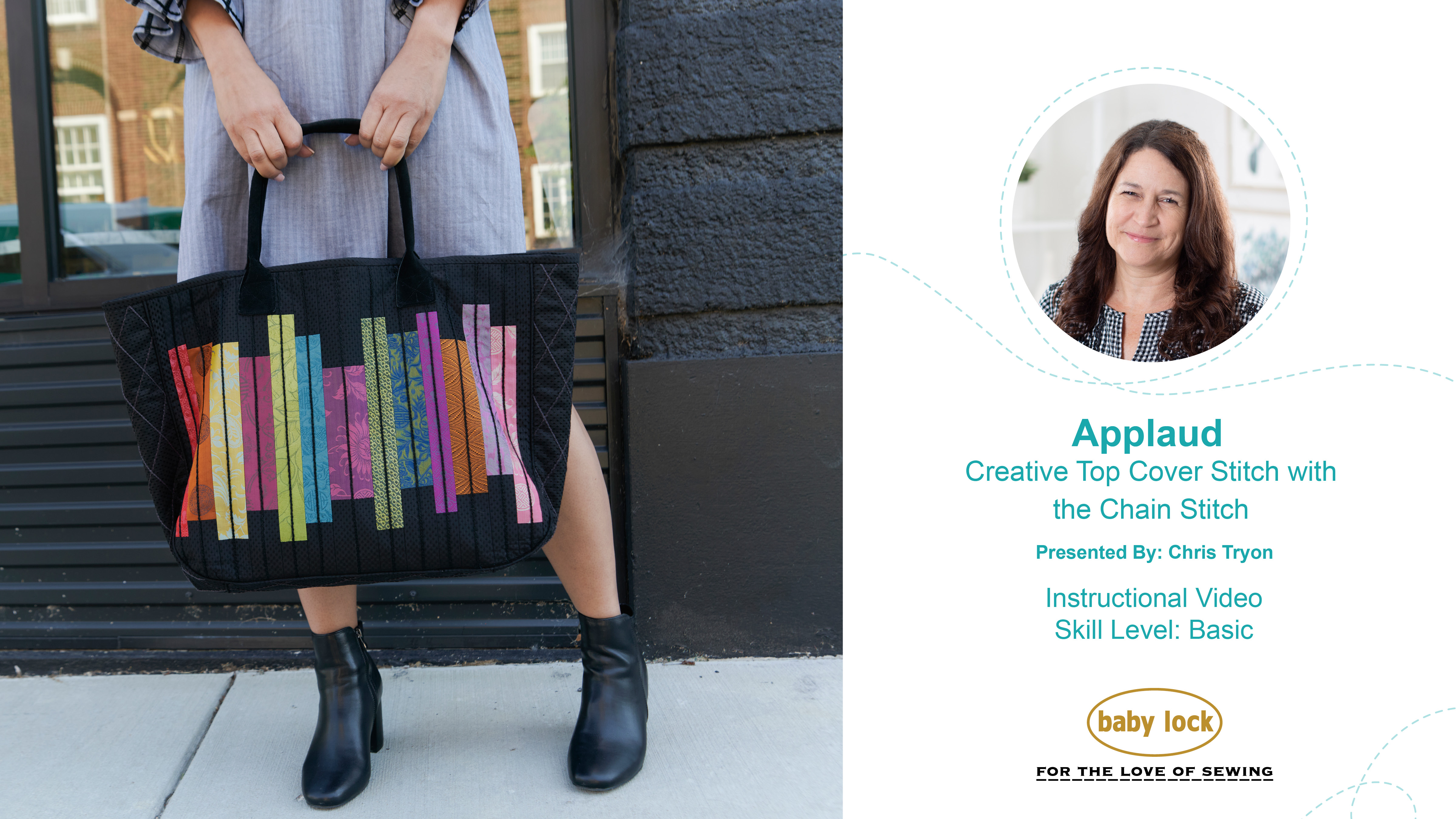 Applaud - Creative Top Cover Stitch with the Chain Stitch