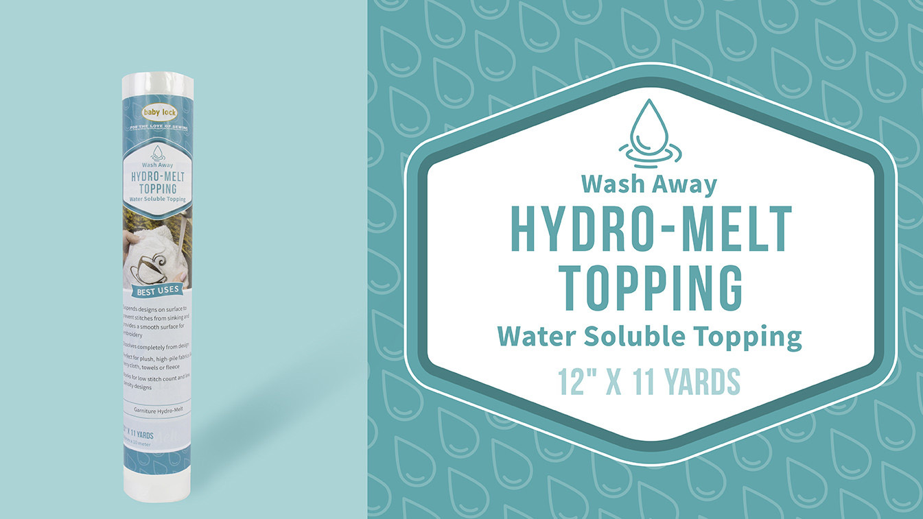 Hydro Melt - Embroidery Topping