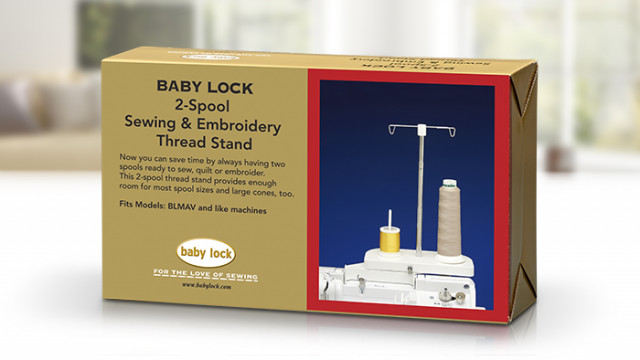 2-Spool Sewing and Embroidery Thread Stand