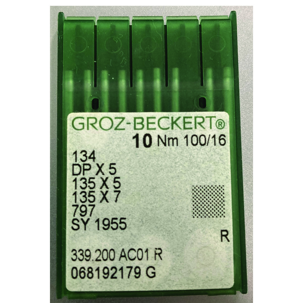 Groz-Beckert Industrial Quilting Needle 100-16