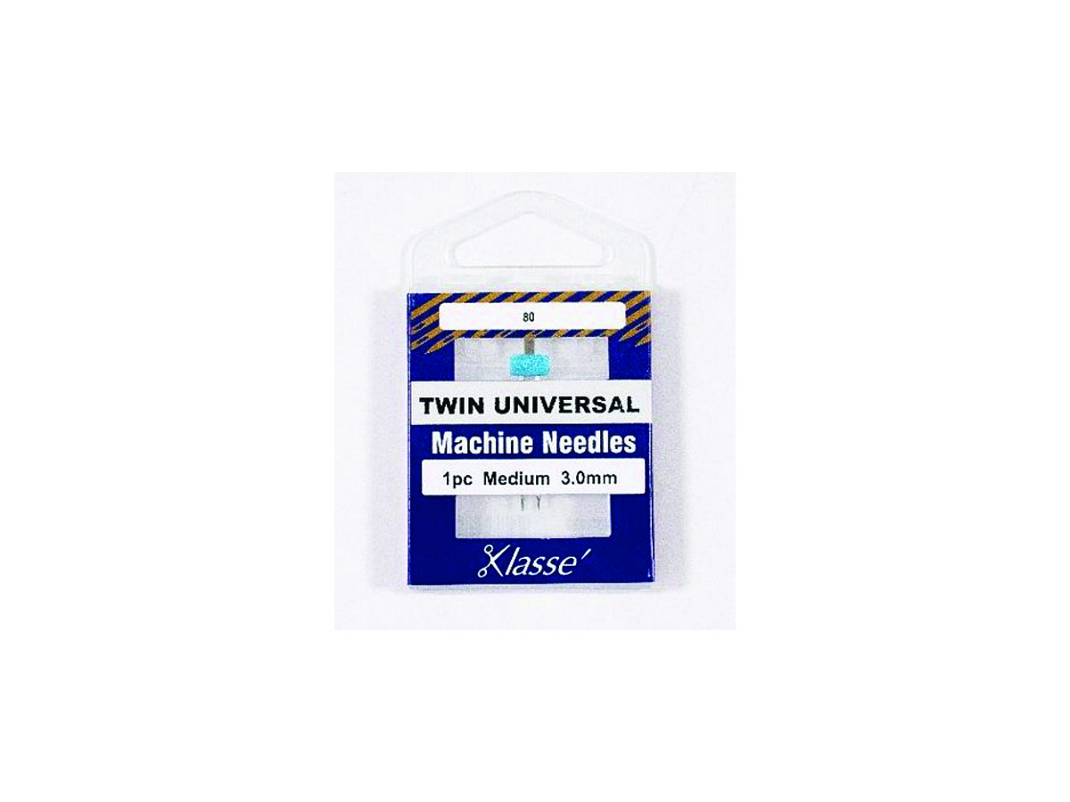 Klasse Twin Universal 3.0Mm/80, 1 Needle, Bundle Of 5