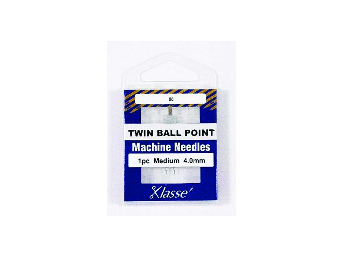 Klasse Twin Ballpoint 4.0Mm/80, 1 Needle, Bundle Of 5