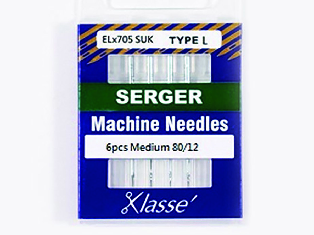 Baby Lock Klasse Serger NeedleELx705 SUK 80/12 X 6PC Per Pack, Bundle of 5