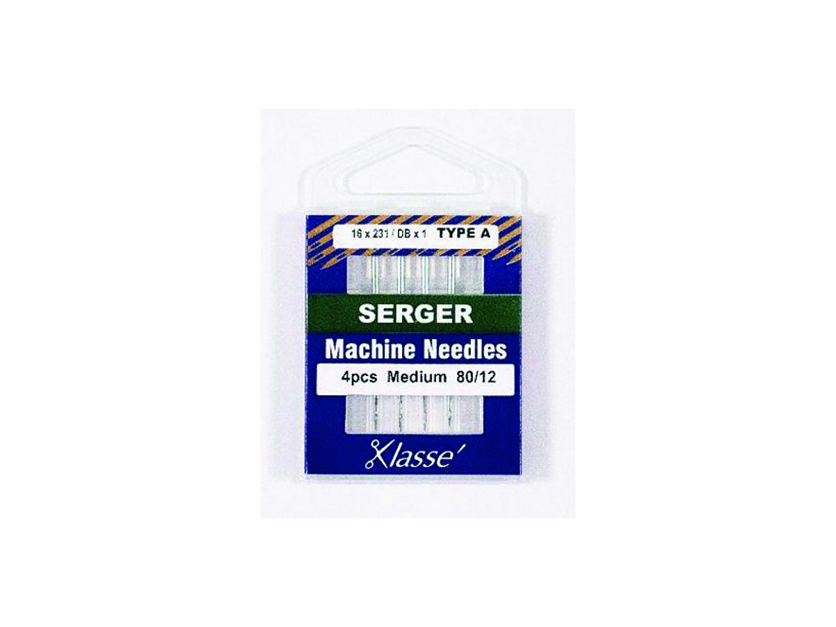 Klasse Serger 16X231 (170A) 80/12, 4 Needles, Bundle Of 5