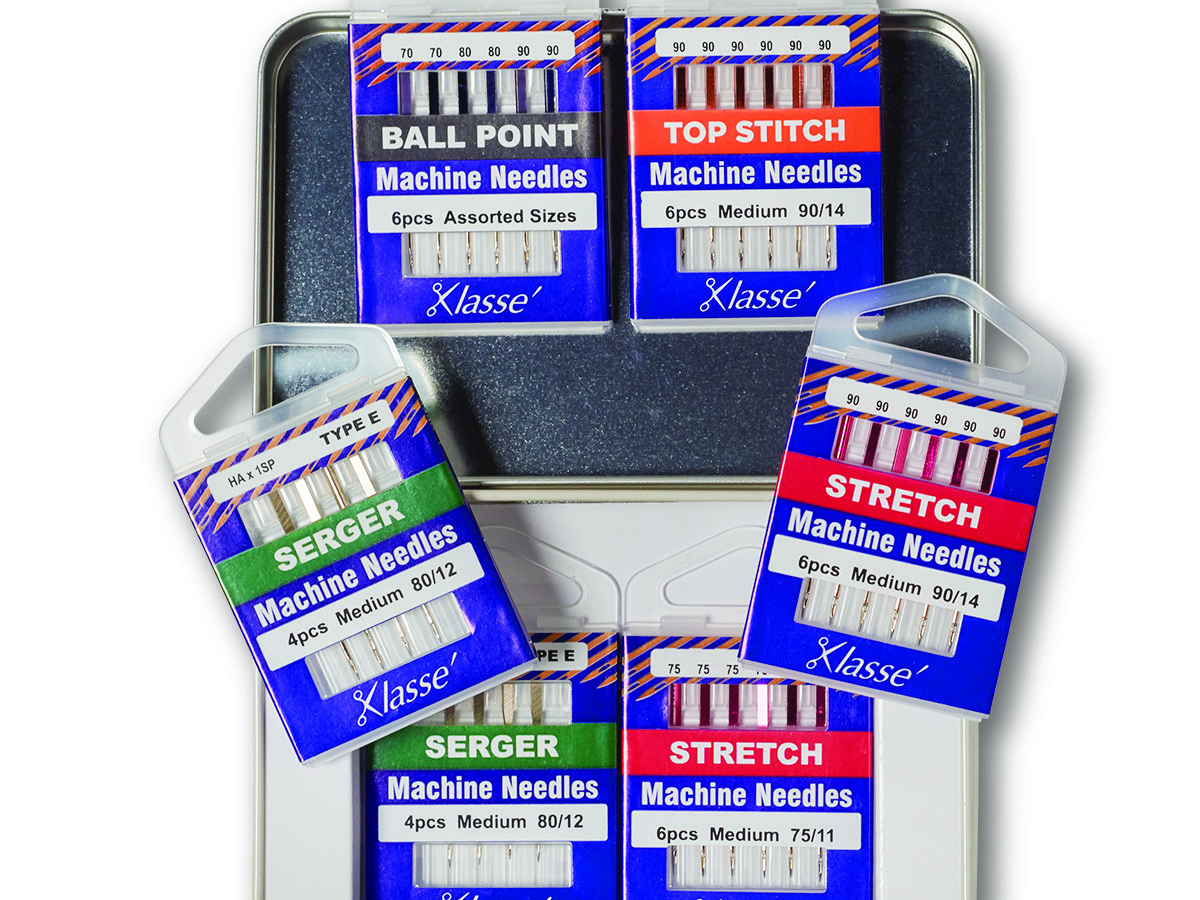 Klasse 6Pc Serger Hax1Sp Needle Variety Tin