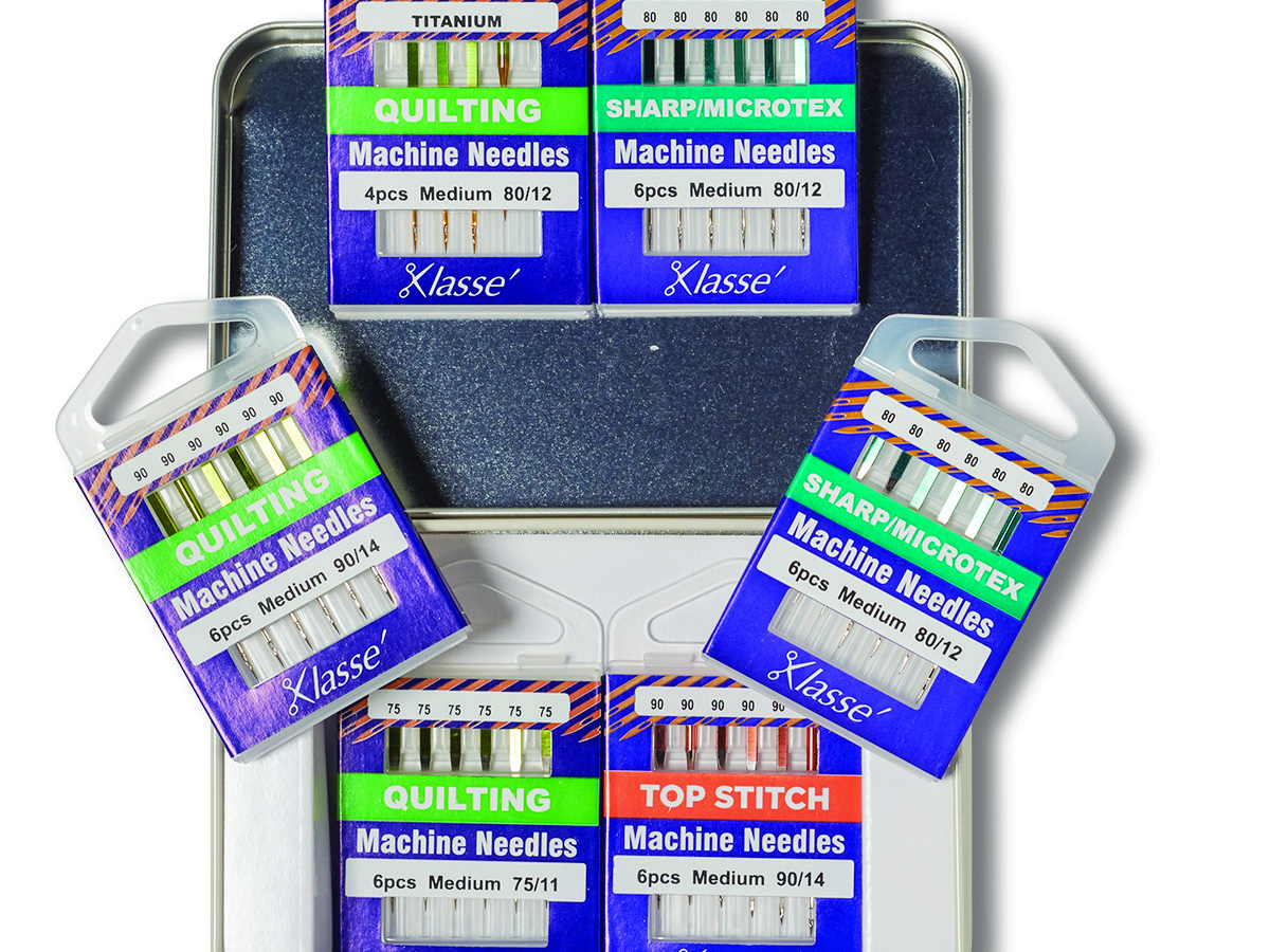 Klasse 6Pc Quilting Needle Variety Tin