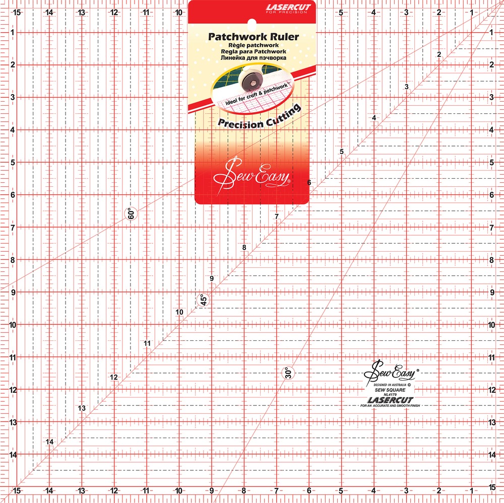 Sew Easy Patchwork Ruler