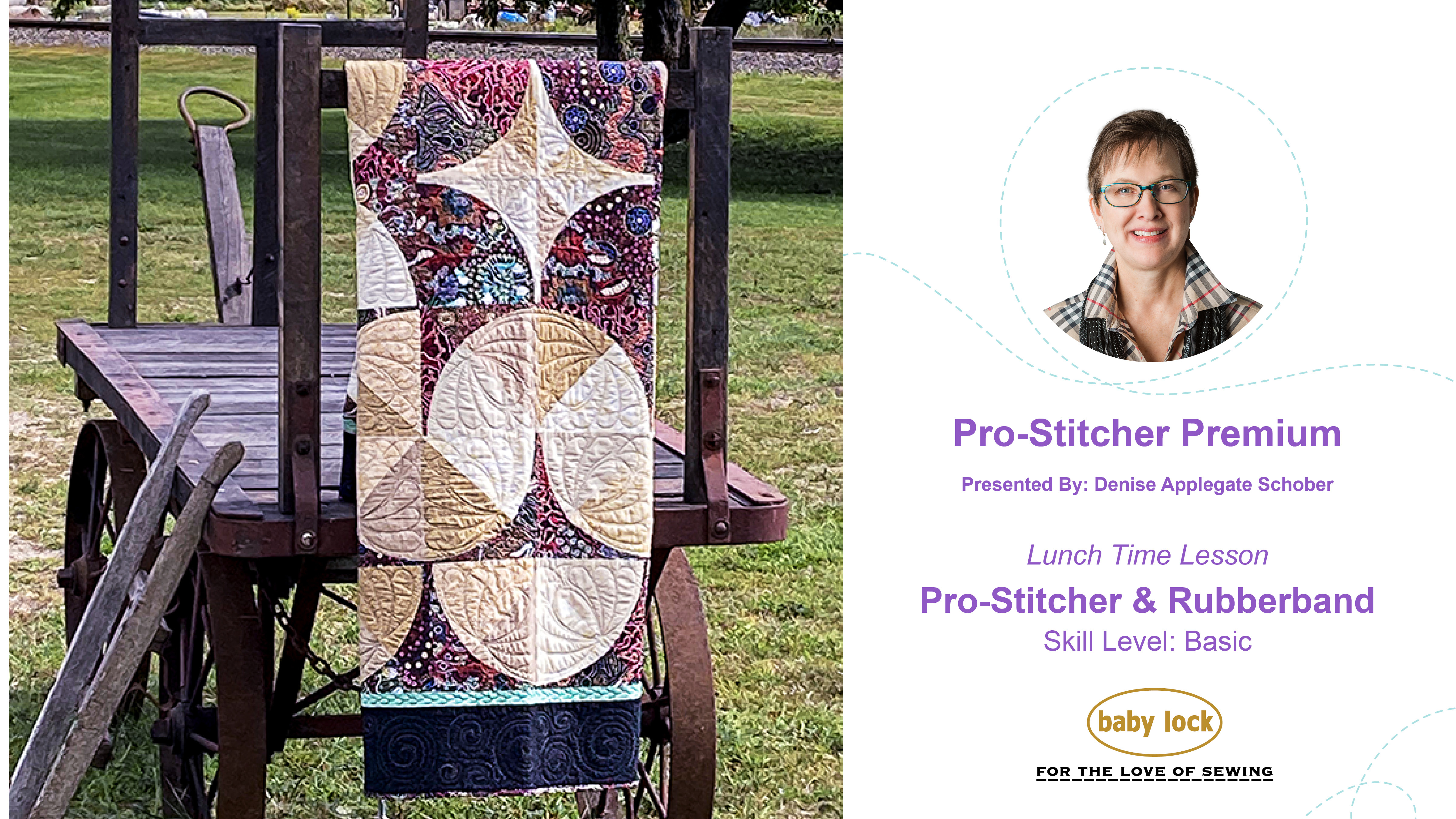 Pro-Stitcher Premium and Rubberband Webinar