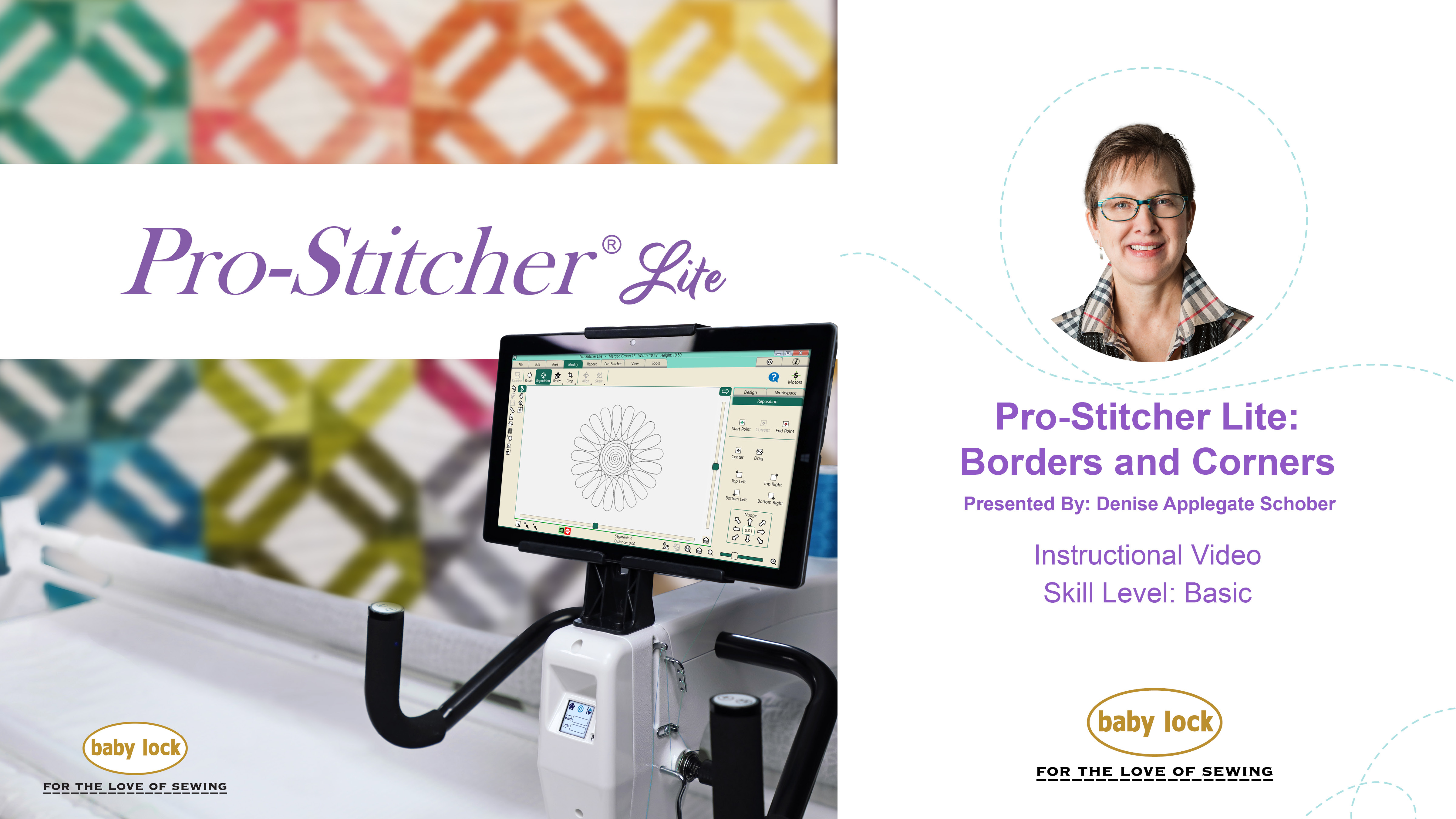 Borders and Corners with Pro-Stitcher Lite Software