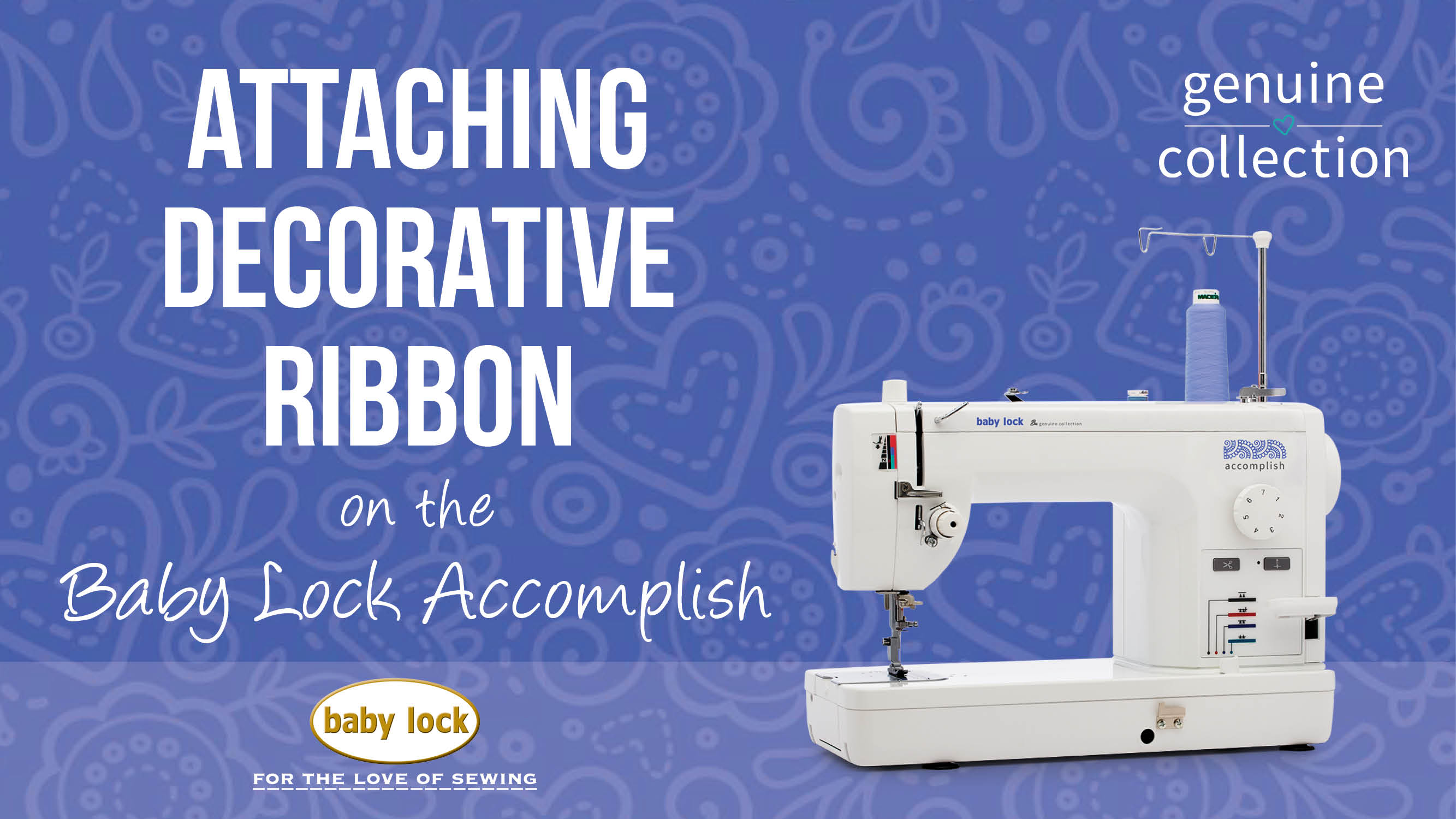 Accomplish - Attaching Decorative Ribbon 