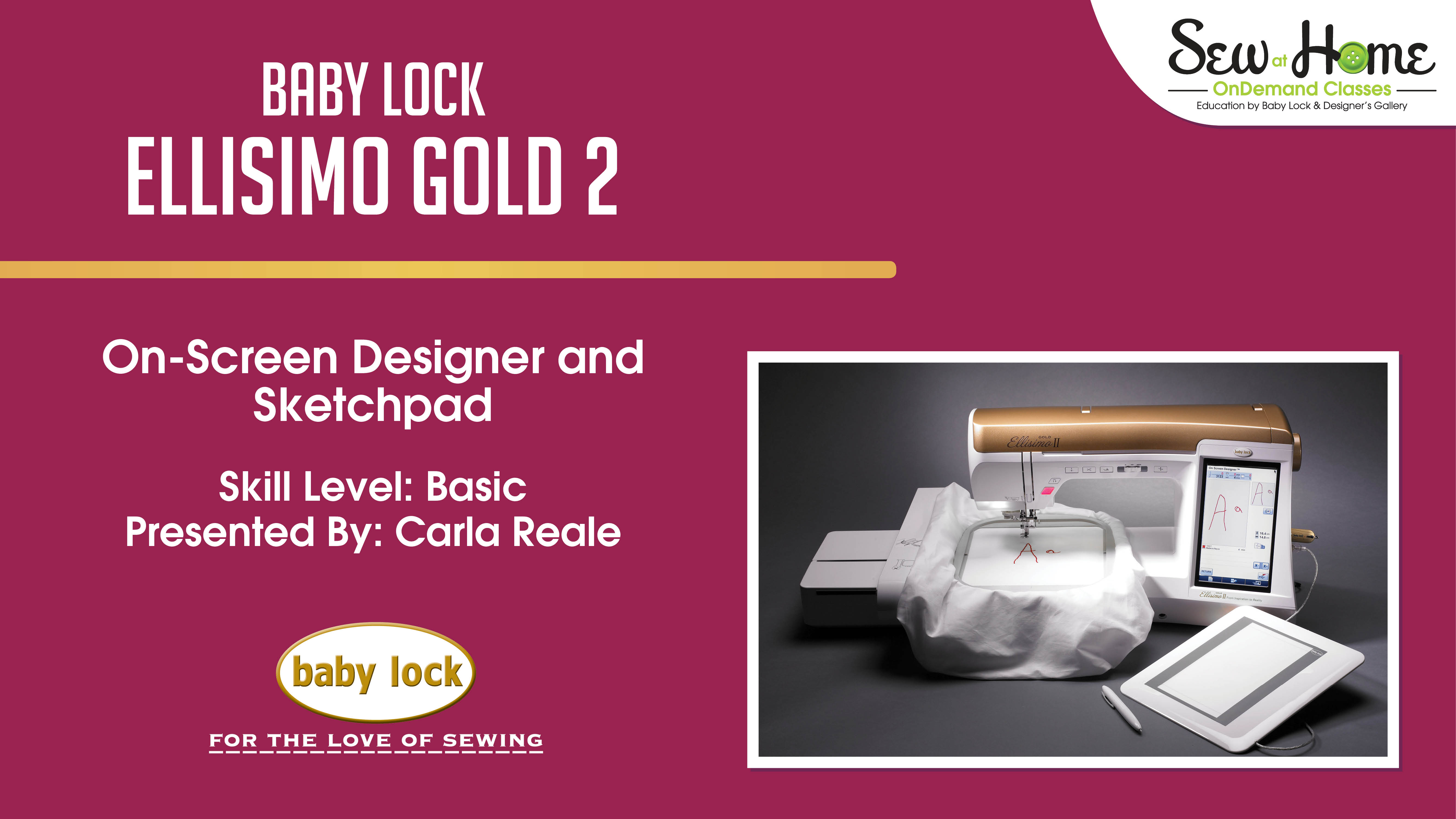 Ellisimo Gold 2 OnScreen Designer and Sketchpad
