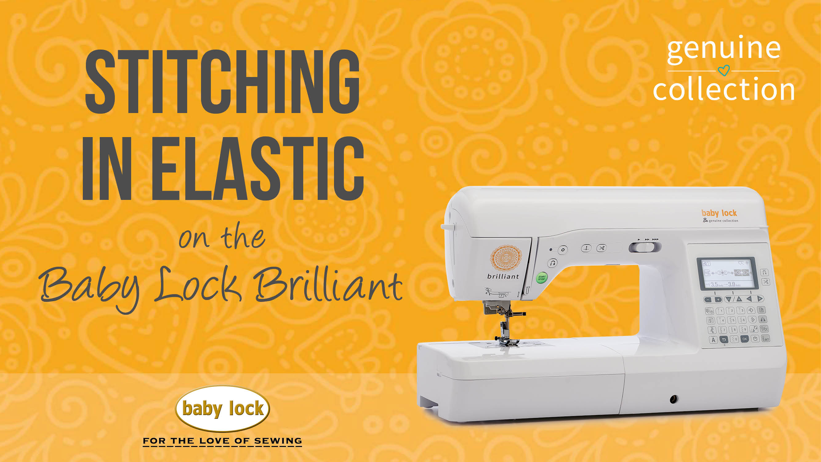 Brilliant - Stitching in Elastic 