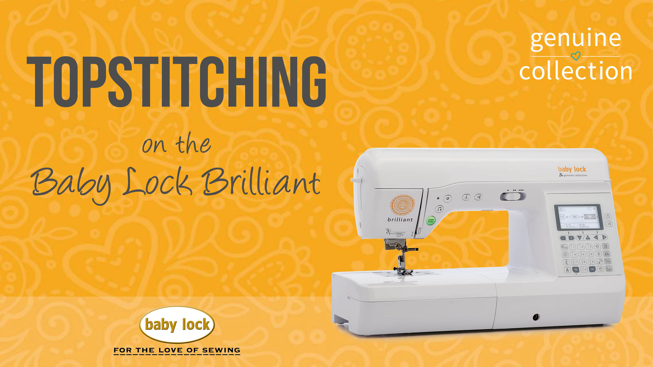 Brilliant - Topstitching 