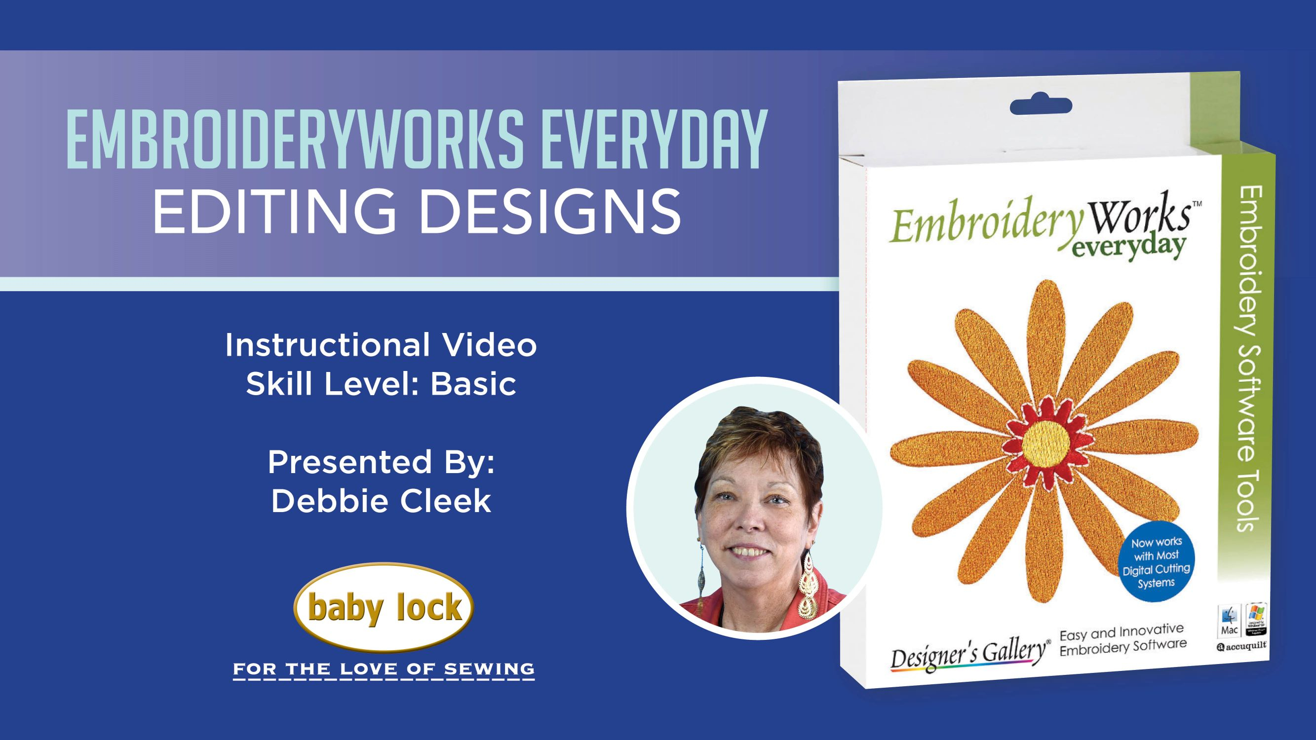 EmbroideryWorks Everyday - Editing Designs