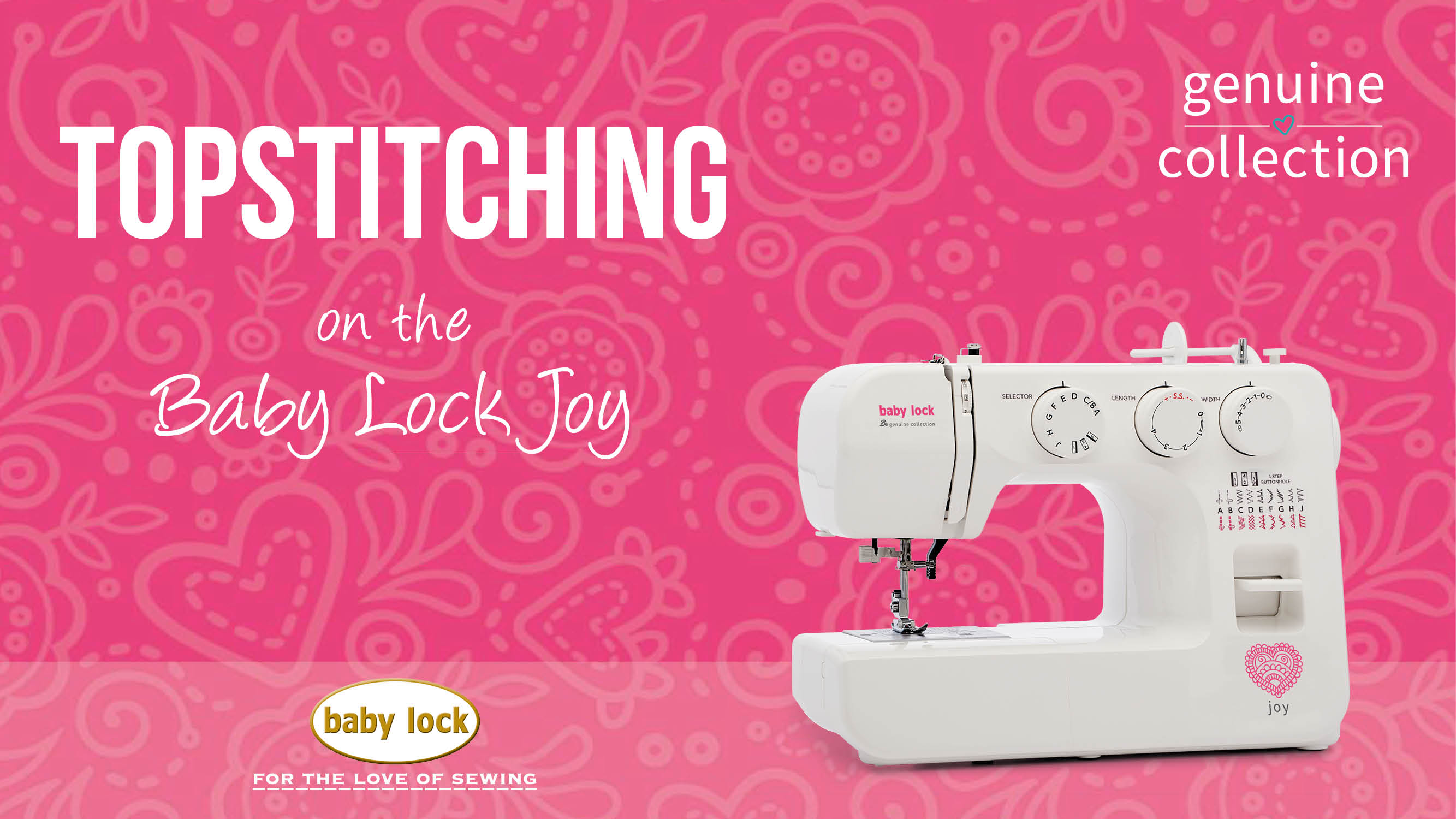 Joy - Topstitching 