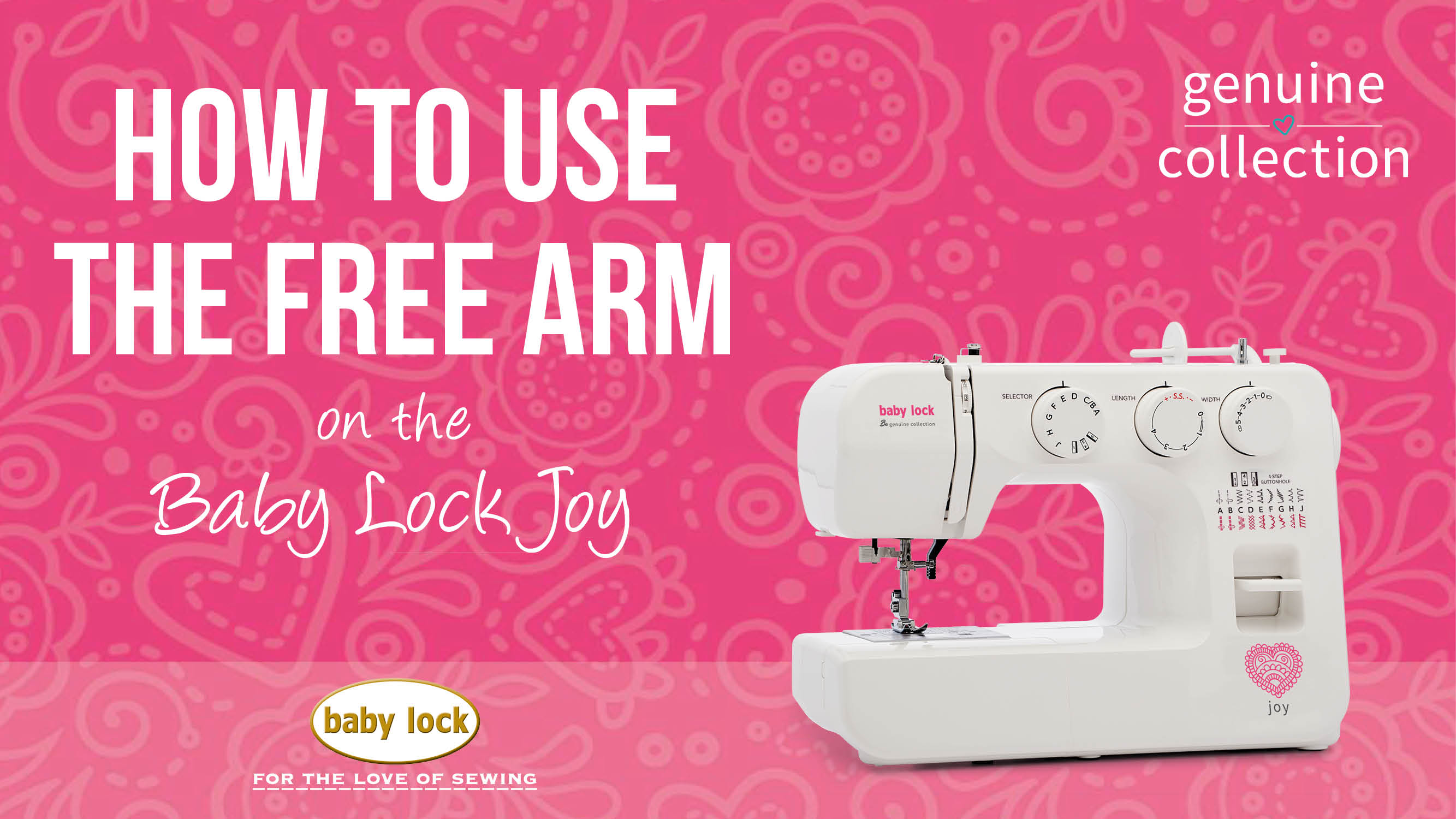 Joy - How to use the Free Arm 