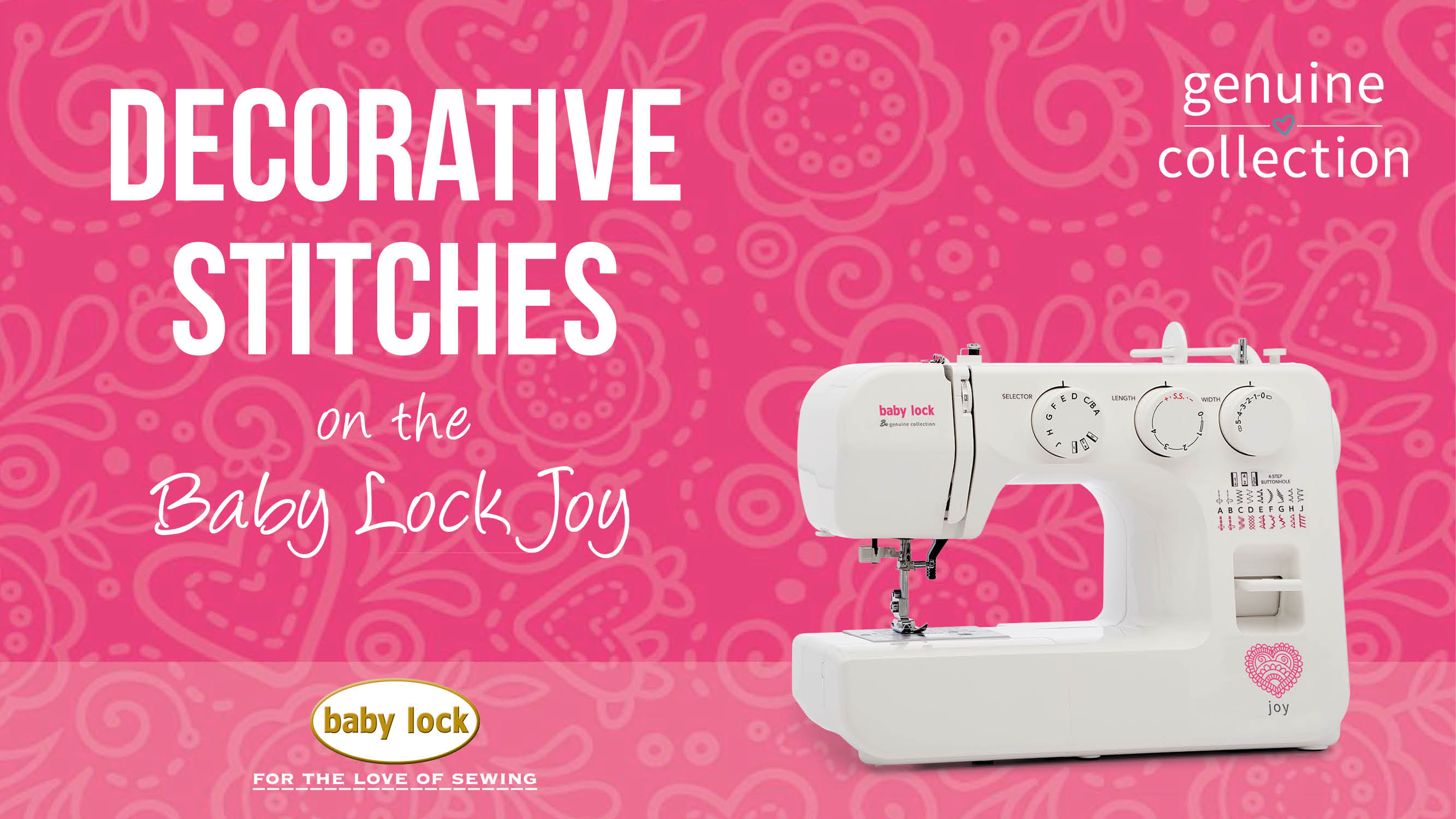 Joy - Decorative Stitches 