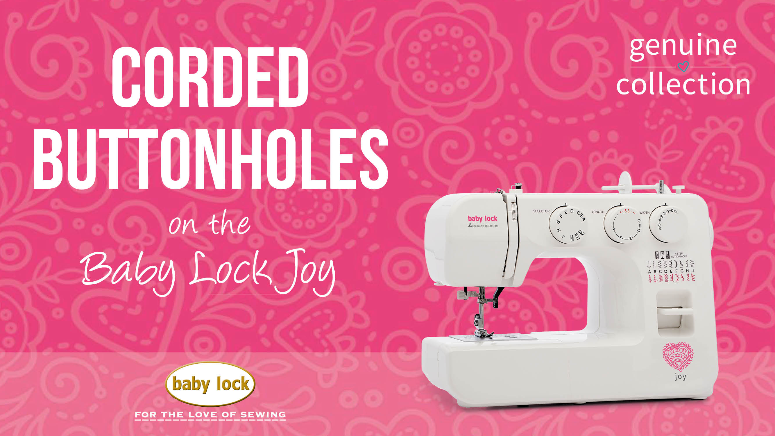 Joy - Corded Buttonholes