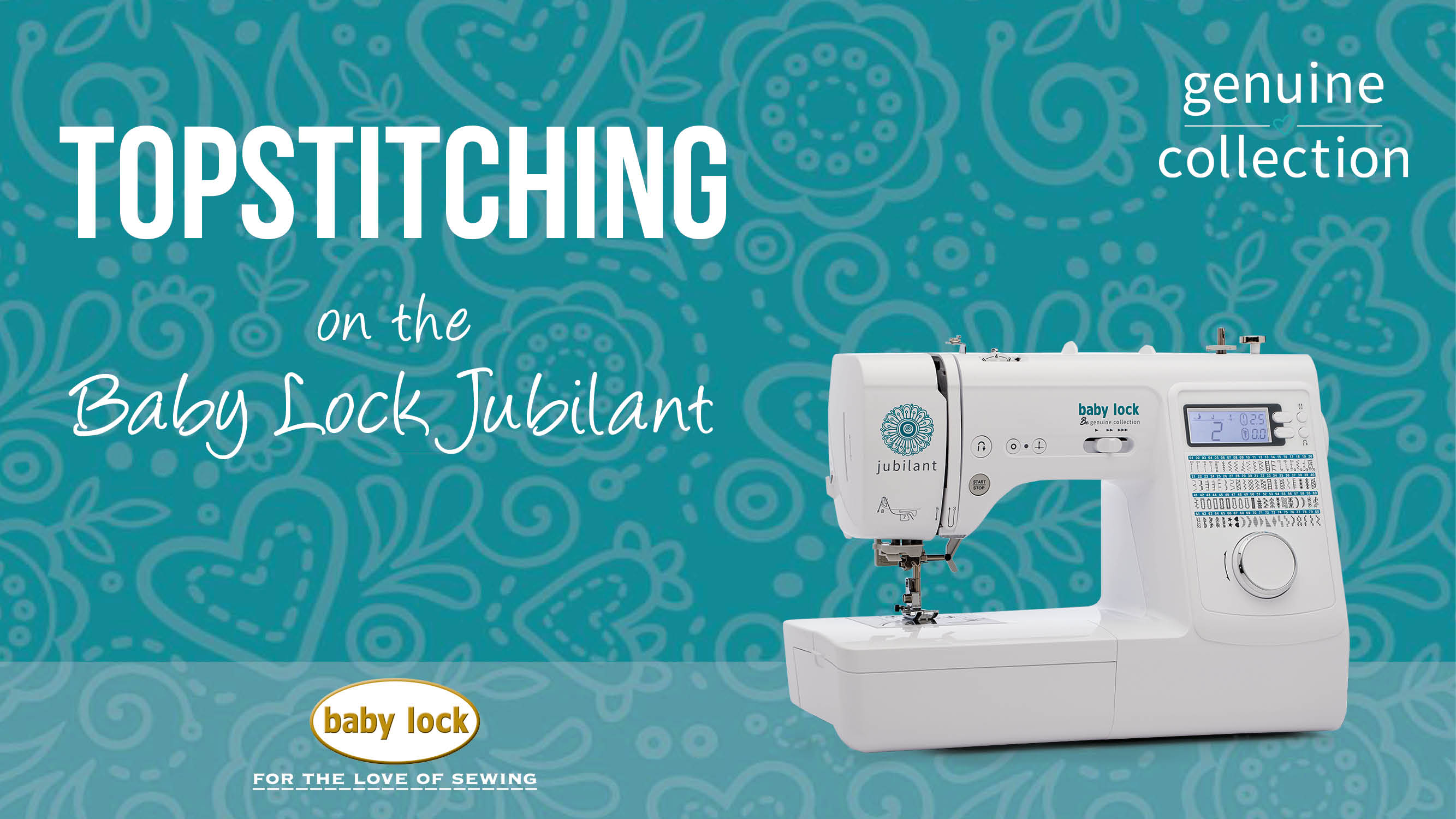 Jubilant - Topstitching 