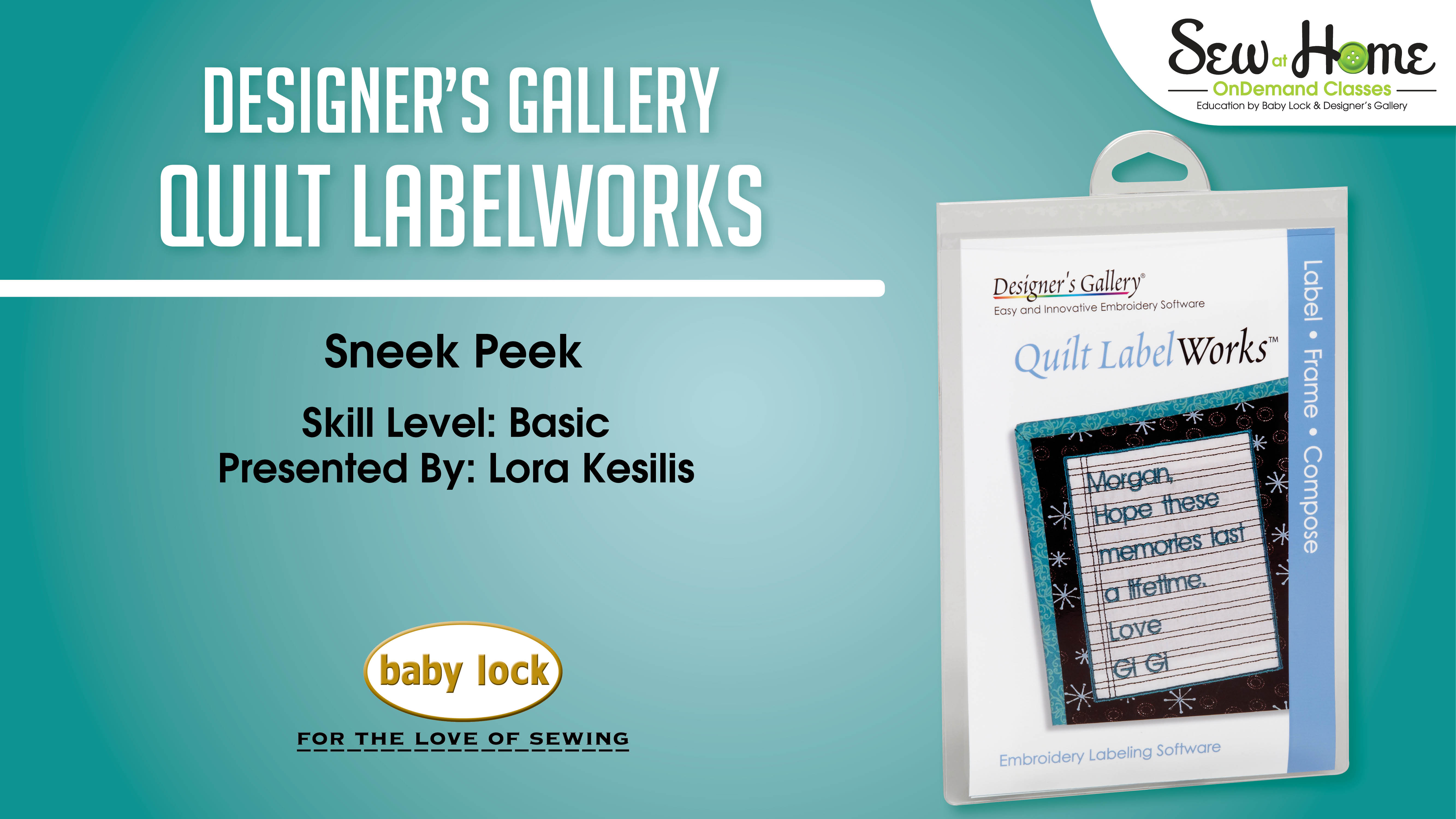 Quilt LabelWorks Sneak Peek