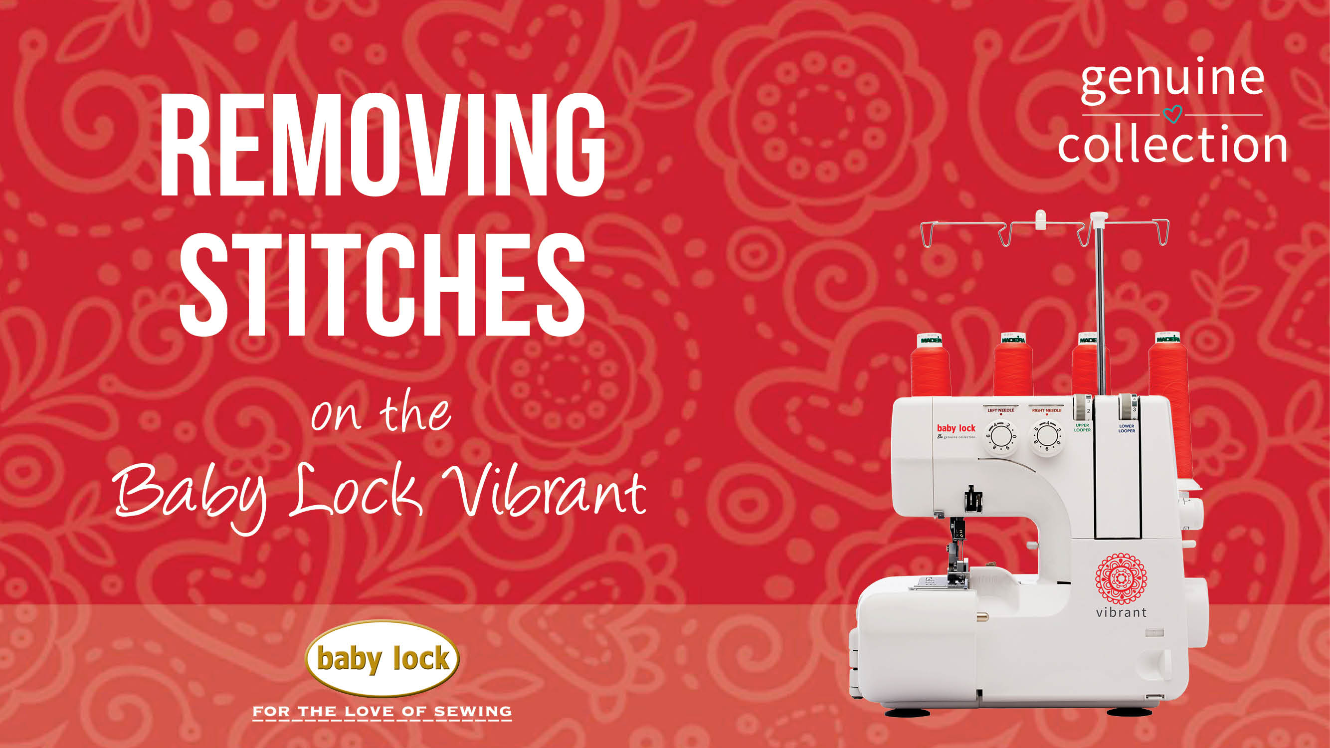 Vibrant - Removing Stitches 