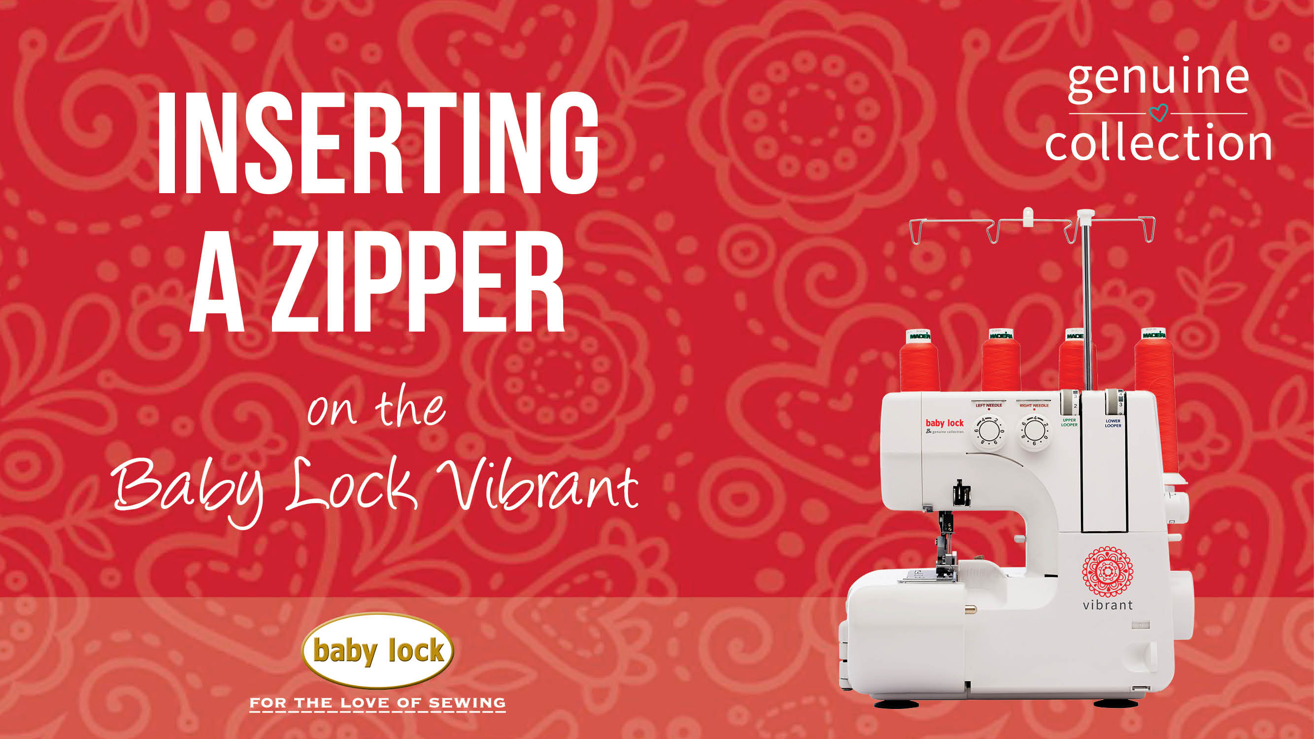 Vibrant - Inserting A Zipper 