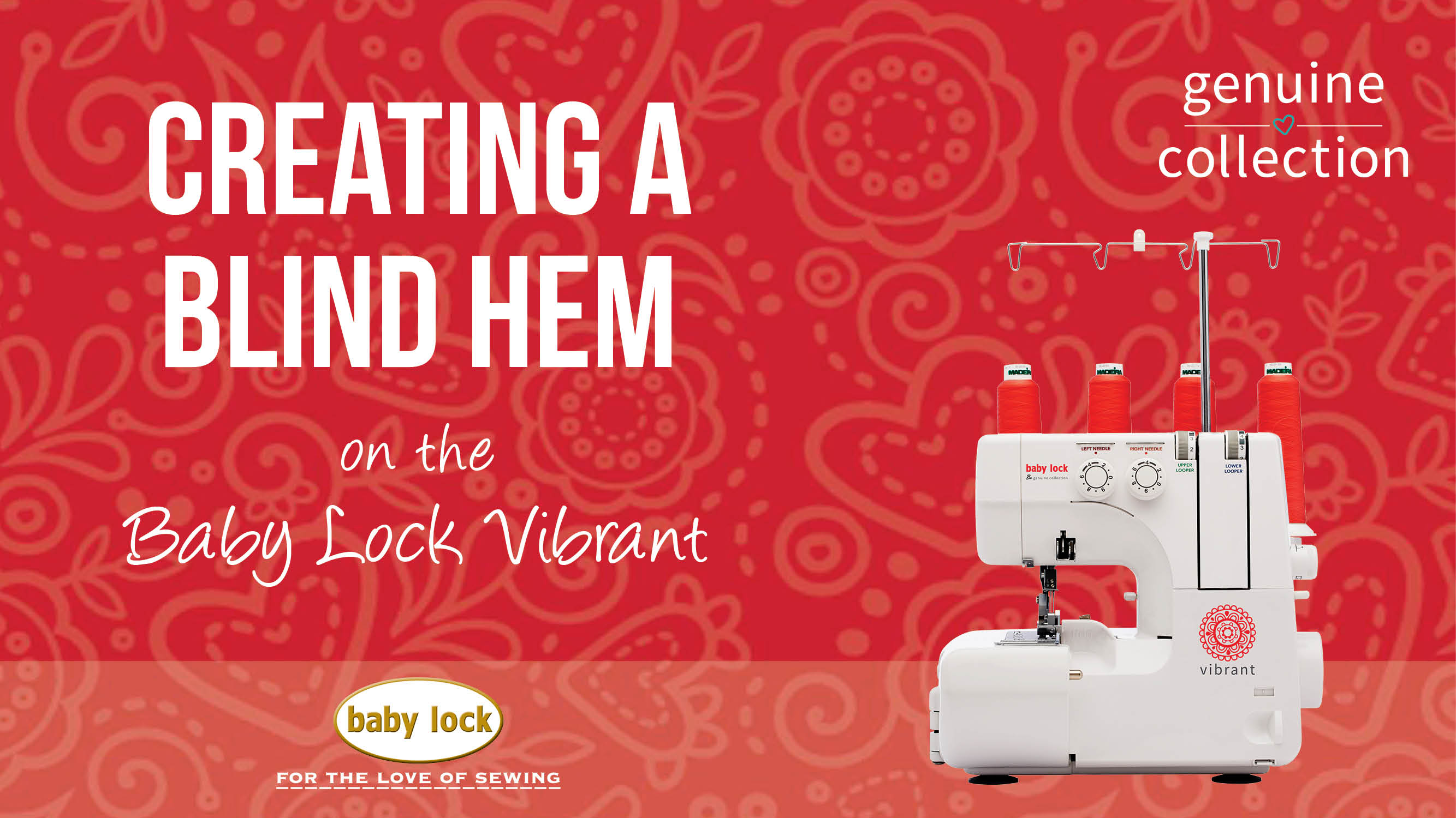 Vibrant - Creating a Blind Hem 